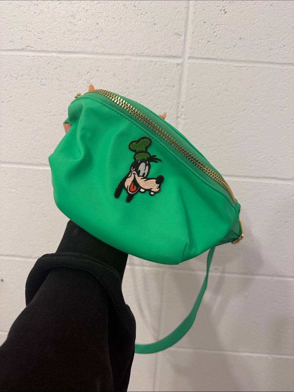 STONEY CLOVER Green Goofy patched Fanny pack - Picture 2 of 2